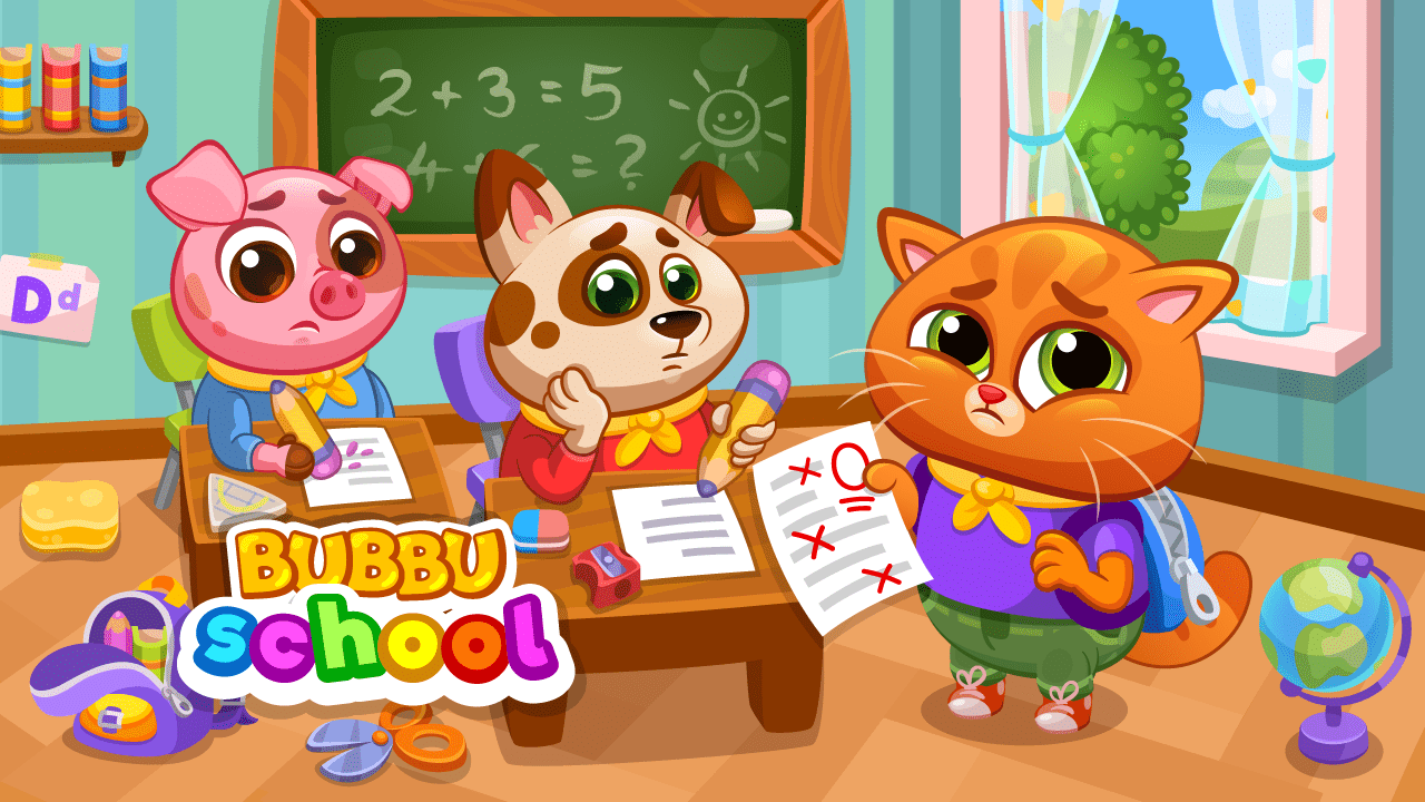 Bubbu School – My Cute Animals